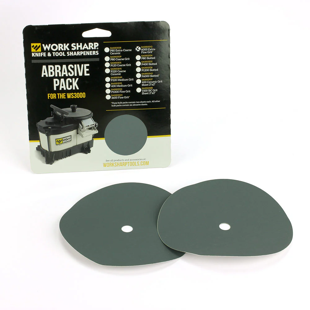 WS3000 - 6000 Grit Abrasive Disc Bulk Pack