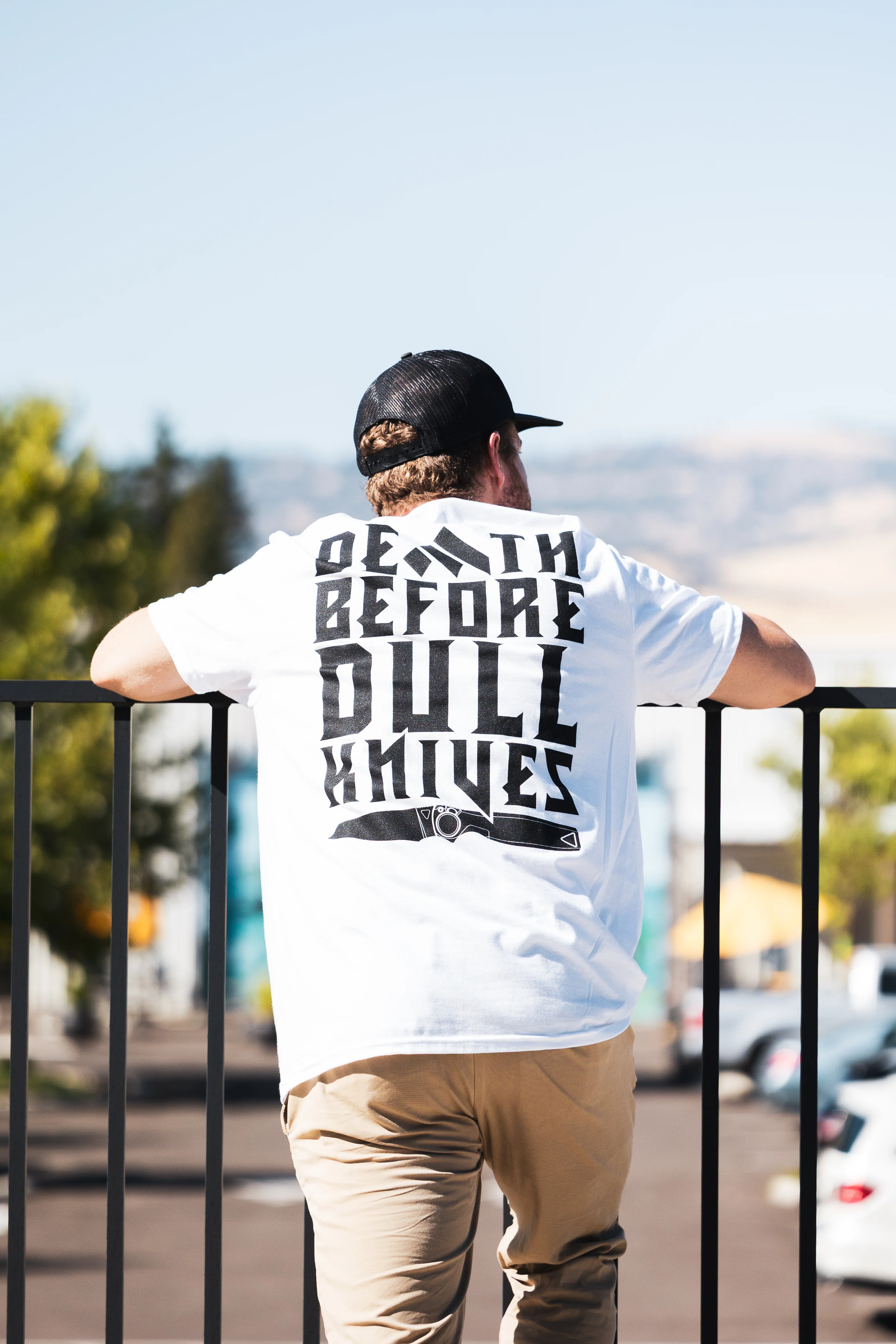 Death Before Dull Knives T-Shirt - Image 5