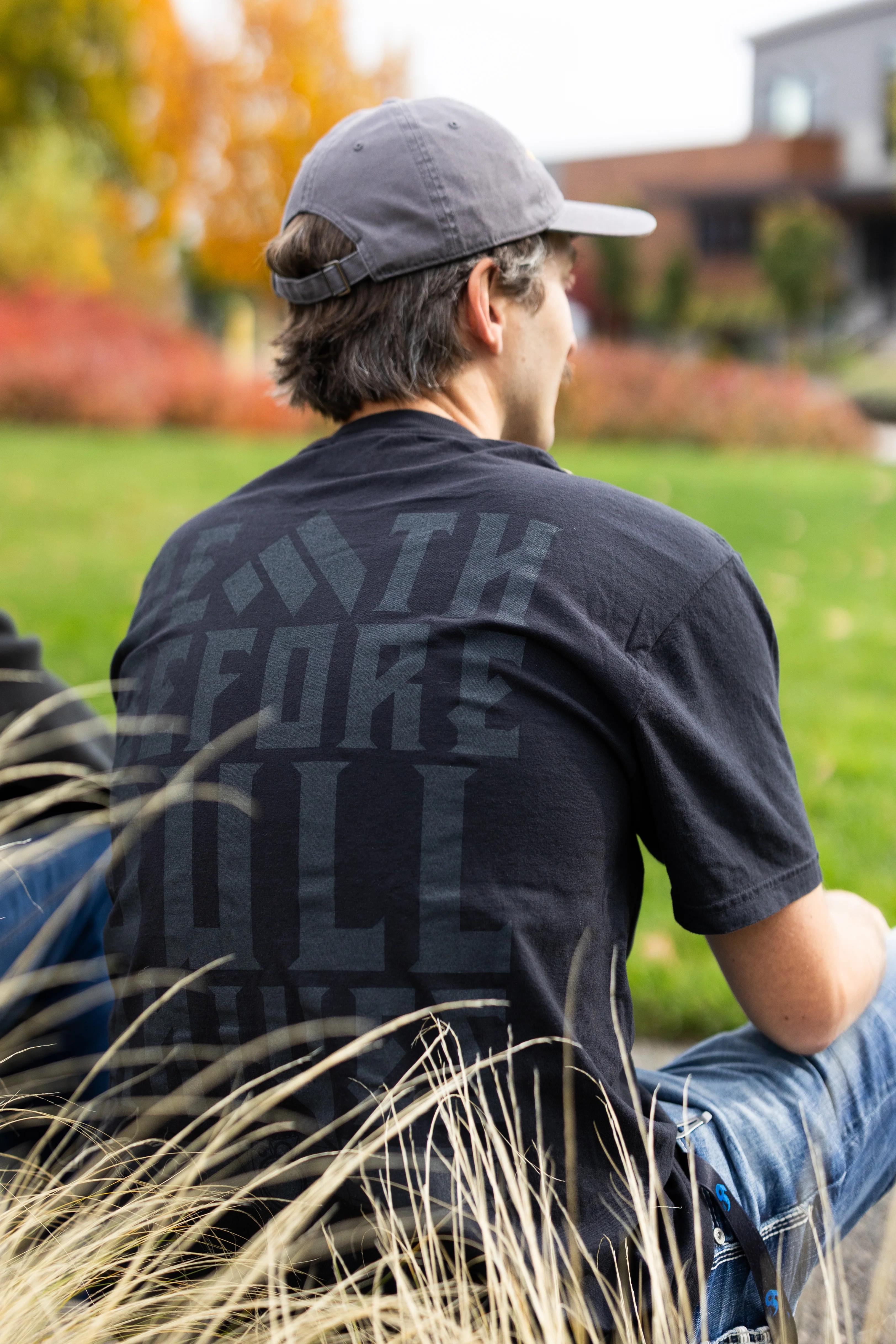 Death Before Dull Knives T-Shirt Blackout - Image 8