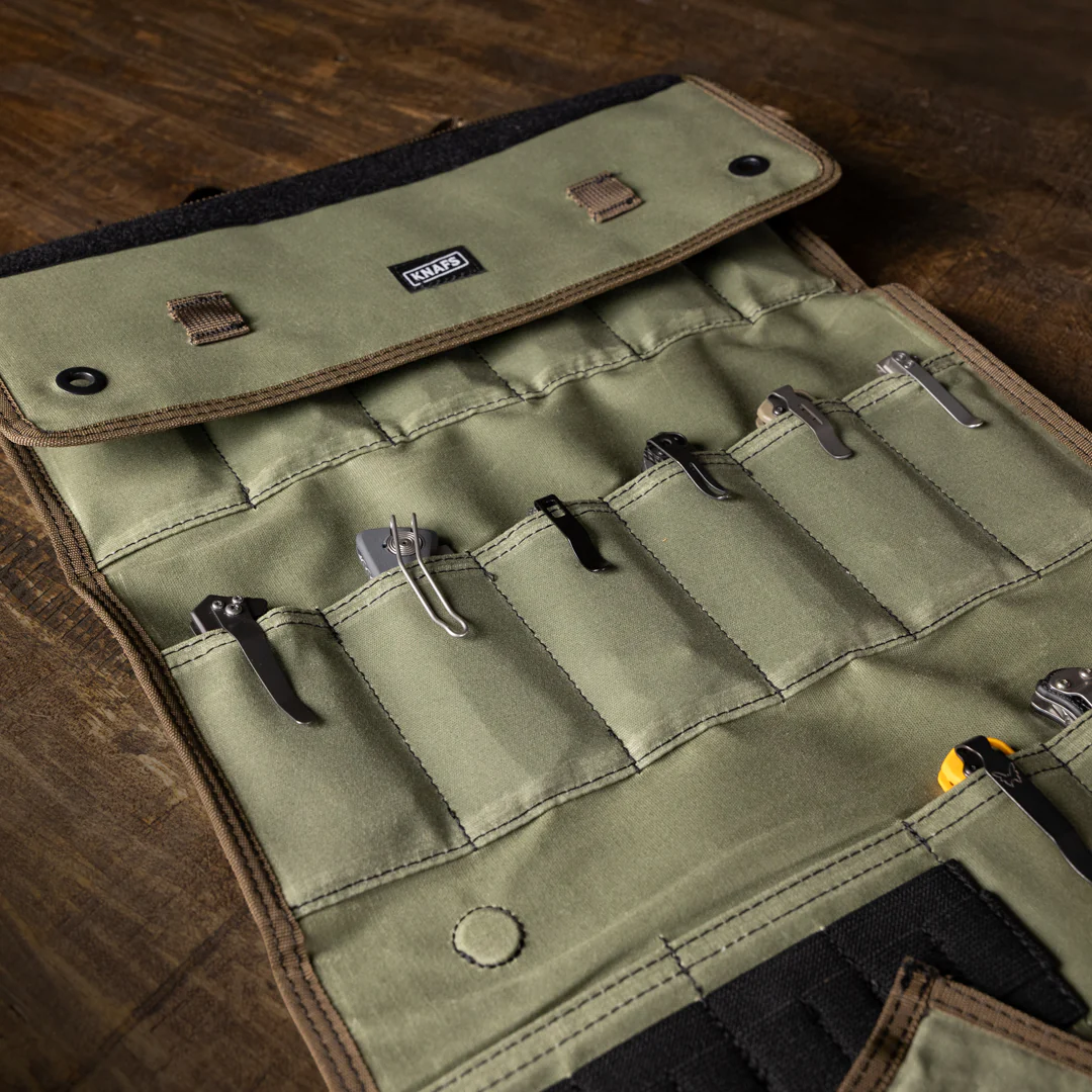 Knafs Burrito Grande - Guac Edition - EDC Knife Storage Roll - Image 7