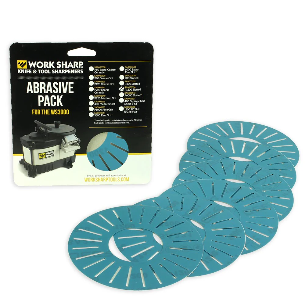 WS3000 P1200 Edge-Vision Abrasive Disc Bulk Pack