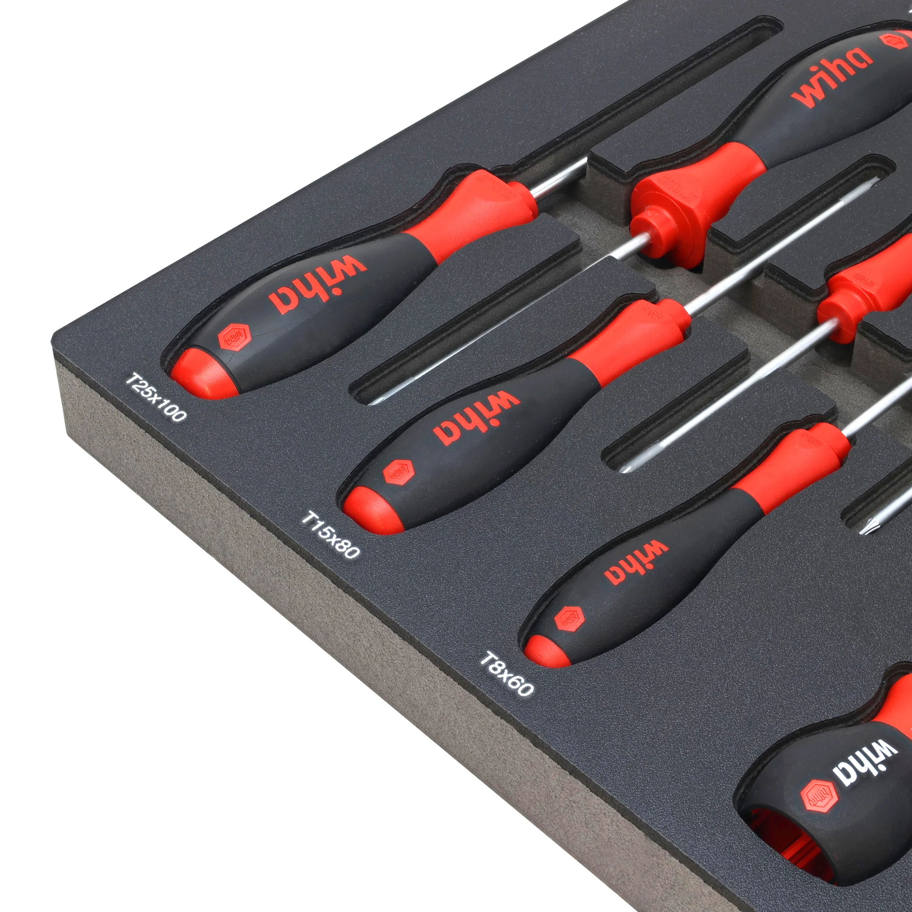 Wiha 45 Piece Knife Maintenance Magnetic Workstation Tray Set - Image 3