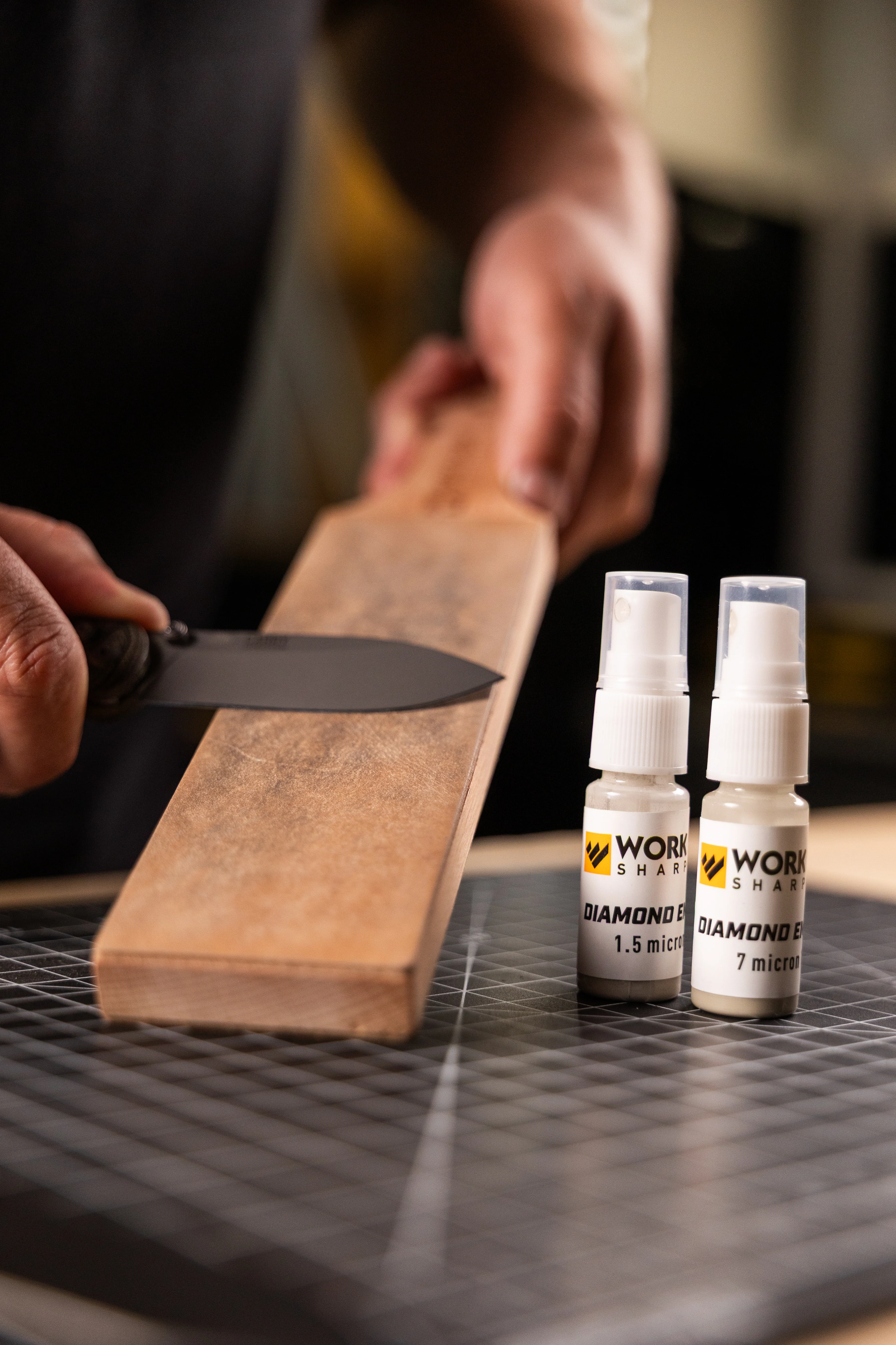 Leather Strop and Diamond Emulsion Kit - Image 9