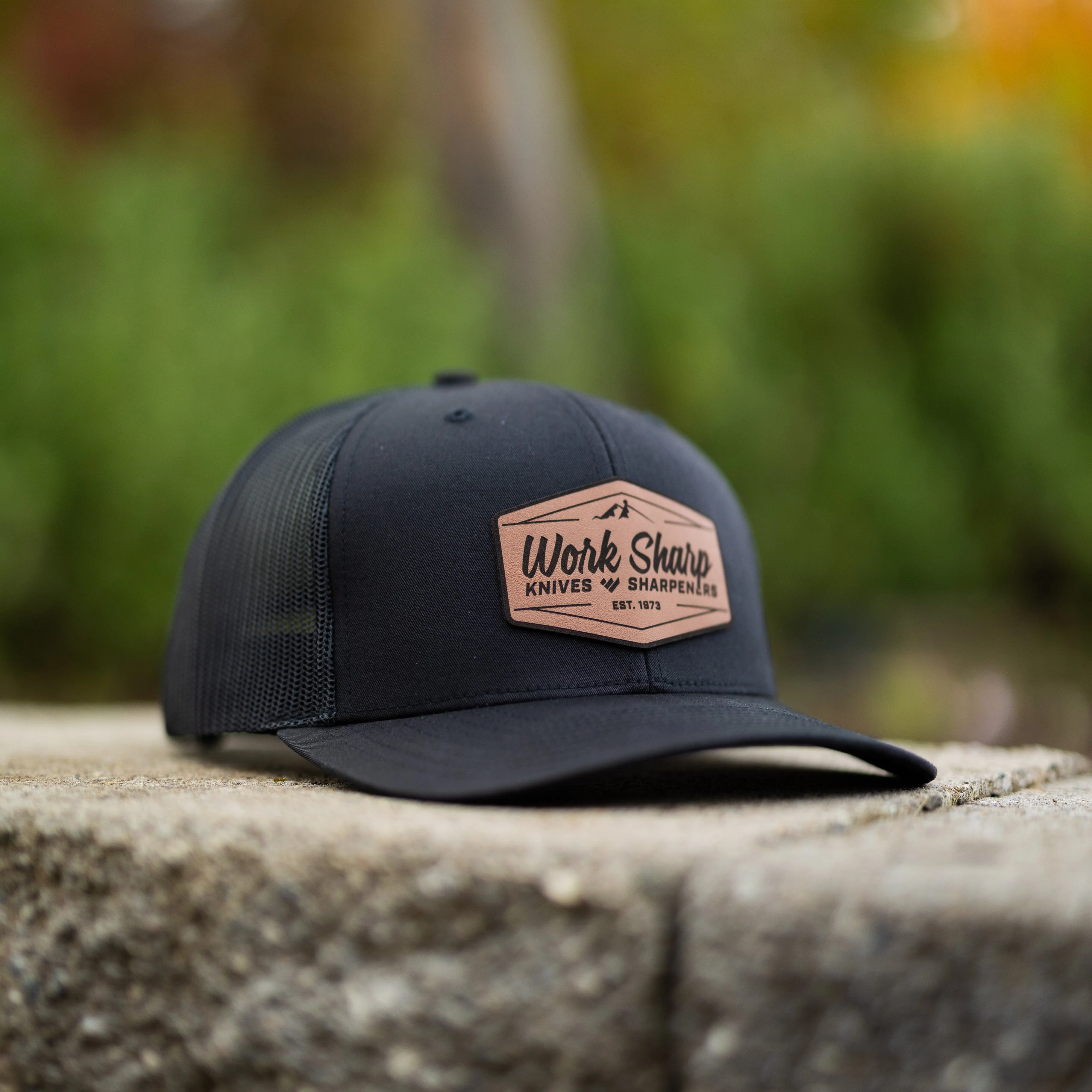 Work Sharp Mt. Ashland Trucker Hat with Leather Patch - Image 10
