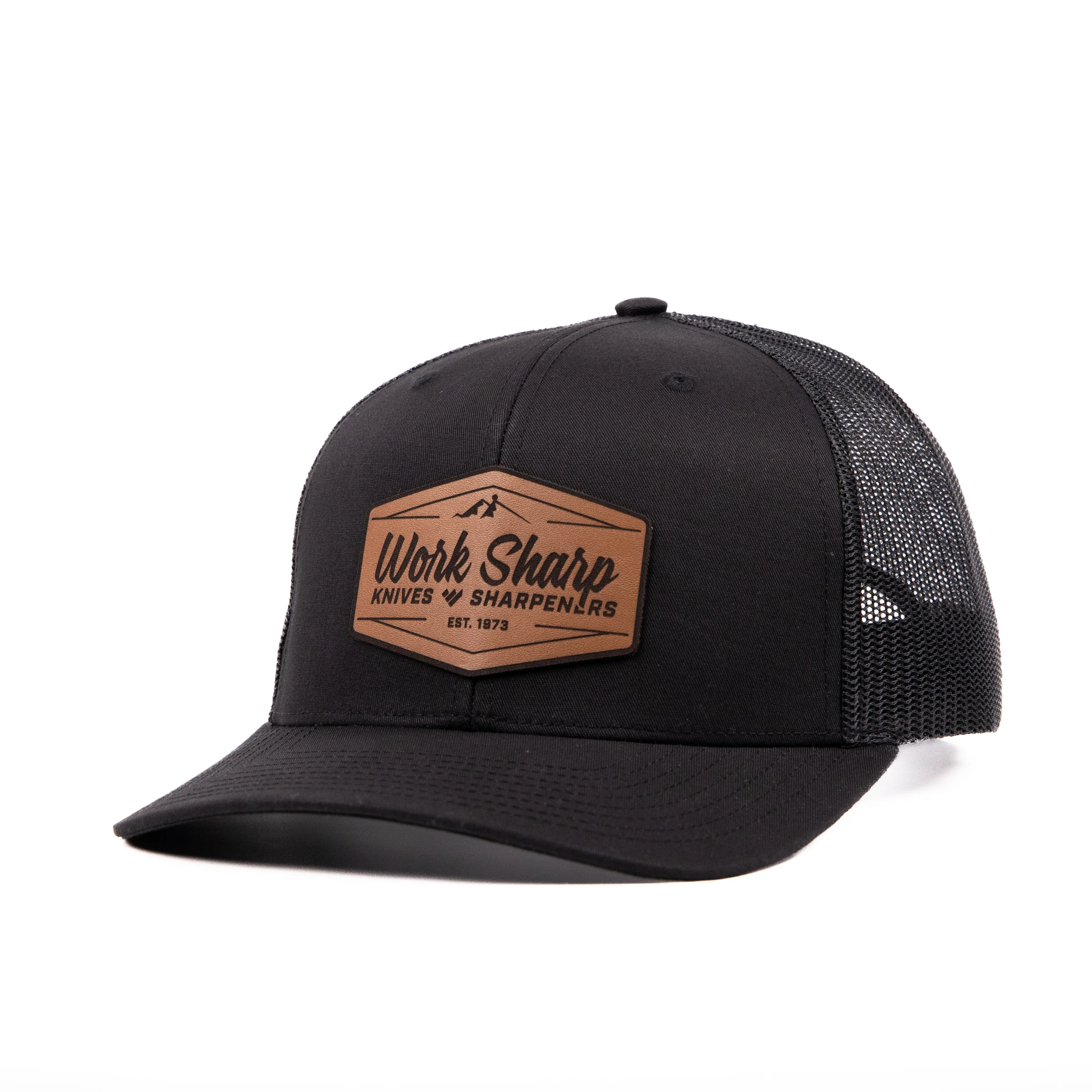Work Sharp Mt. Ashland Trucker Hat with Leather Patch - Image 5