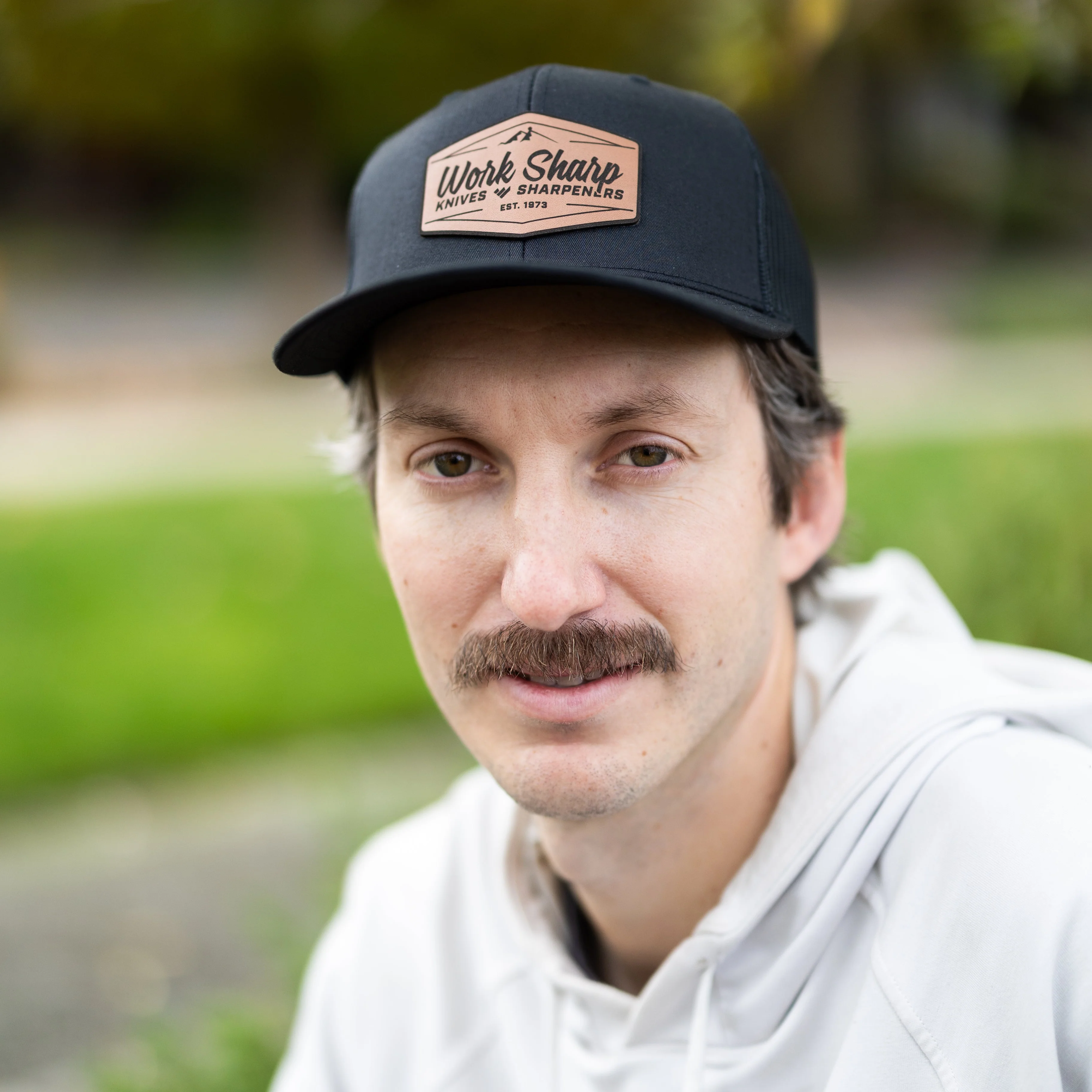 Work Sharp Mt. Ashland Trucker Hat with Leather Patch - Image 9
